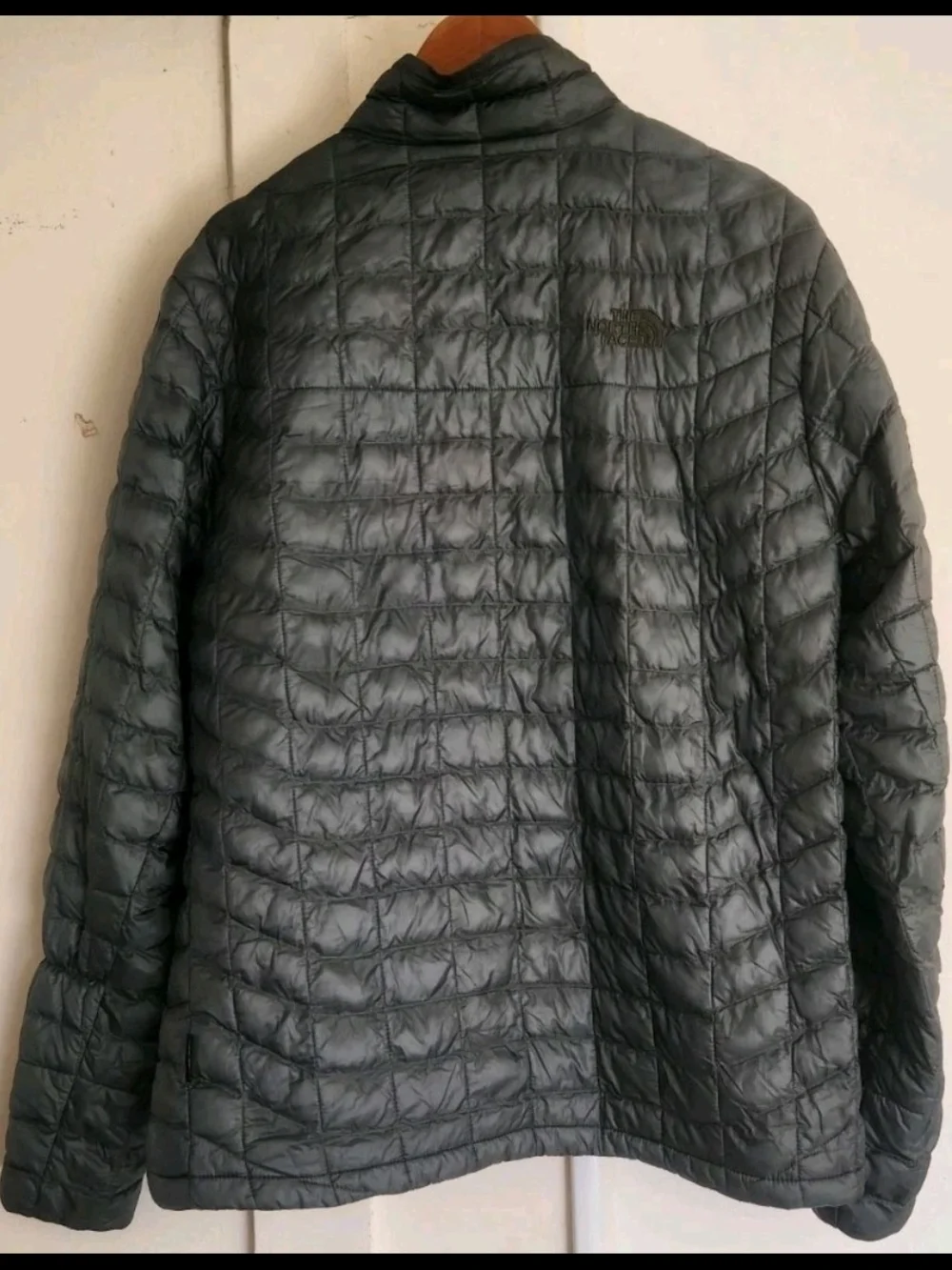The North Face Men's L Lightweight Quilted Jacket in Olive Green